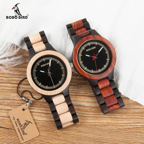 Bobo Bird Wooden Quartz Watches -VO01/2