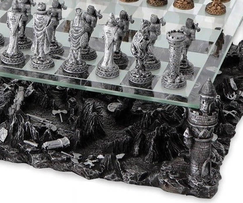 Warrior Battleground Chess Board Set - Two Tier Set – Total Giftshop