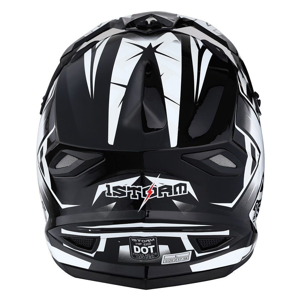 1storm adult motocross helmet bmx mx atv dirt bike helmet racing style