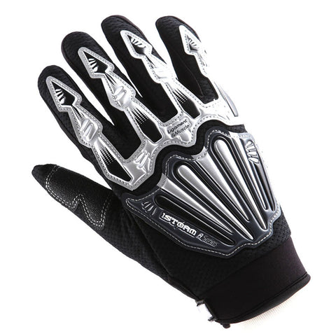skeleton bike gloves