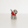 Party Dog Felted Wool Ornament - Handcrafted + Fair Trade