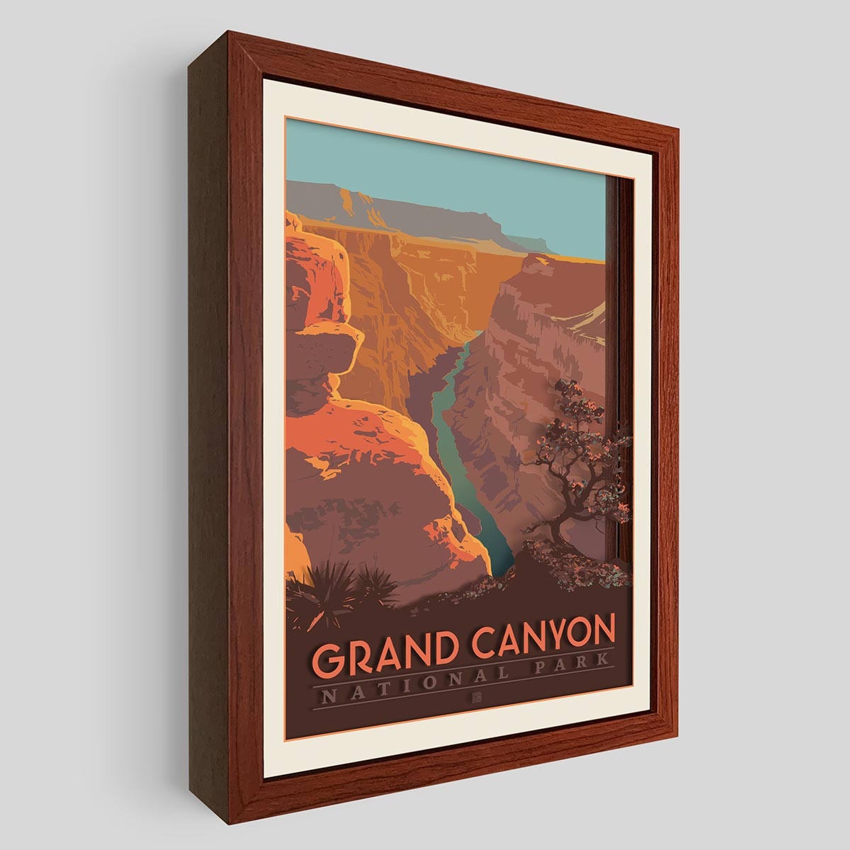 Grand Canyon National Park Shadowbox Art | Artovision