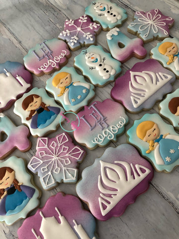 Baby Moana Themed Cookies 24 Cookies Sugarysweetcookies