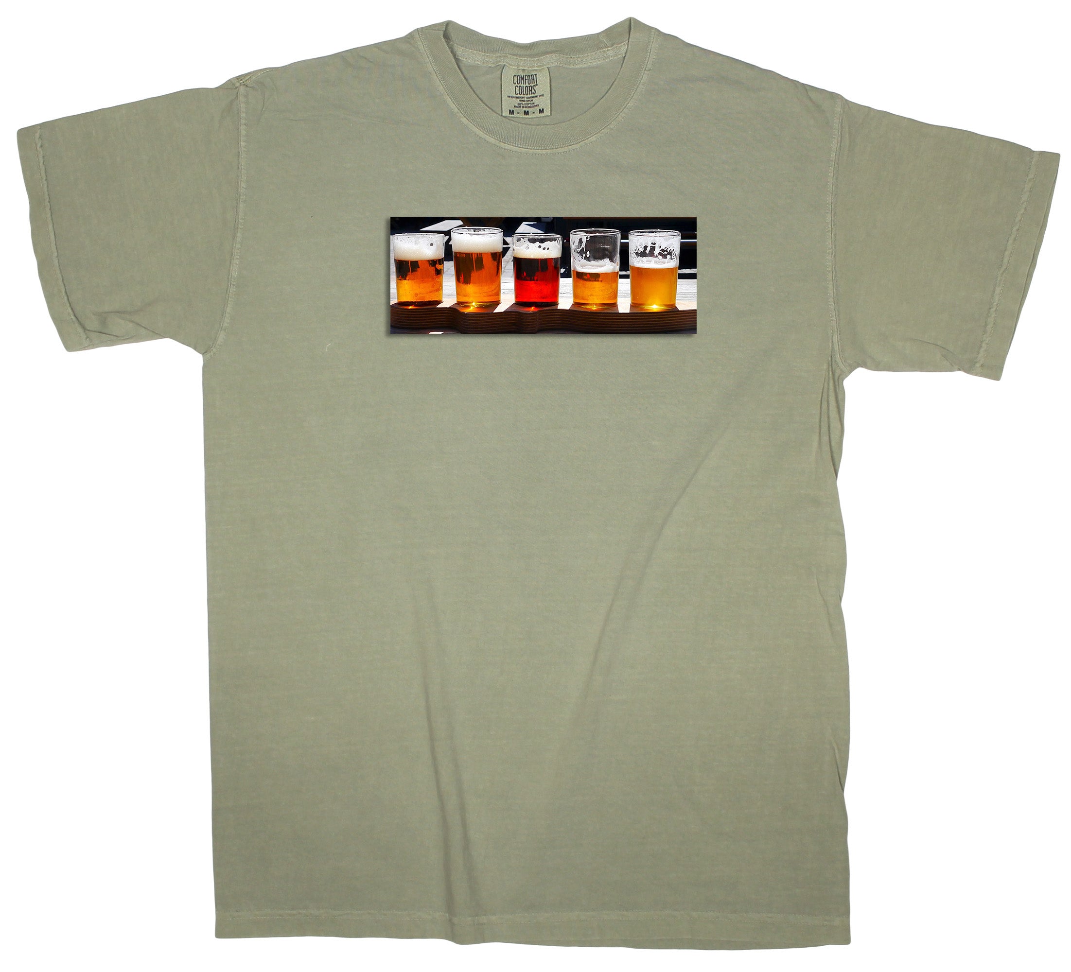 Wild West: Beer Flight Patch T-shirt