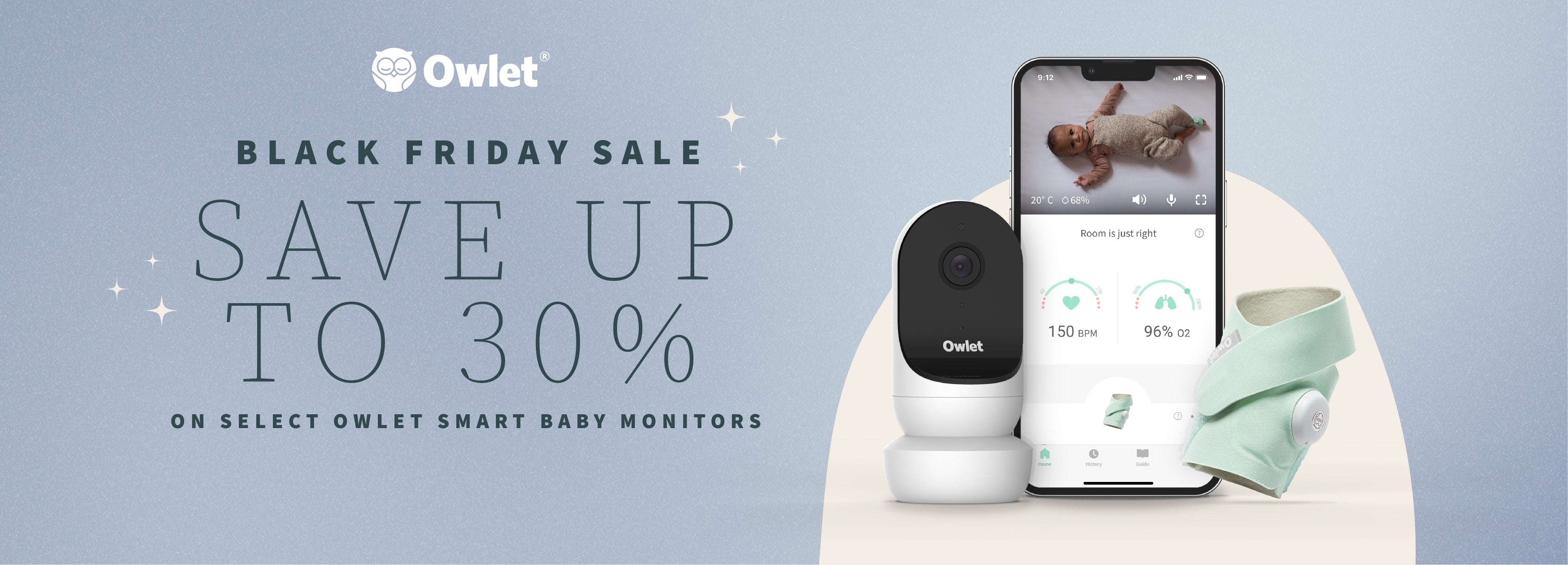 Smart Sock Baby Monitor – Owlet Australia