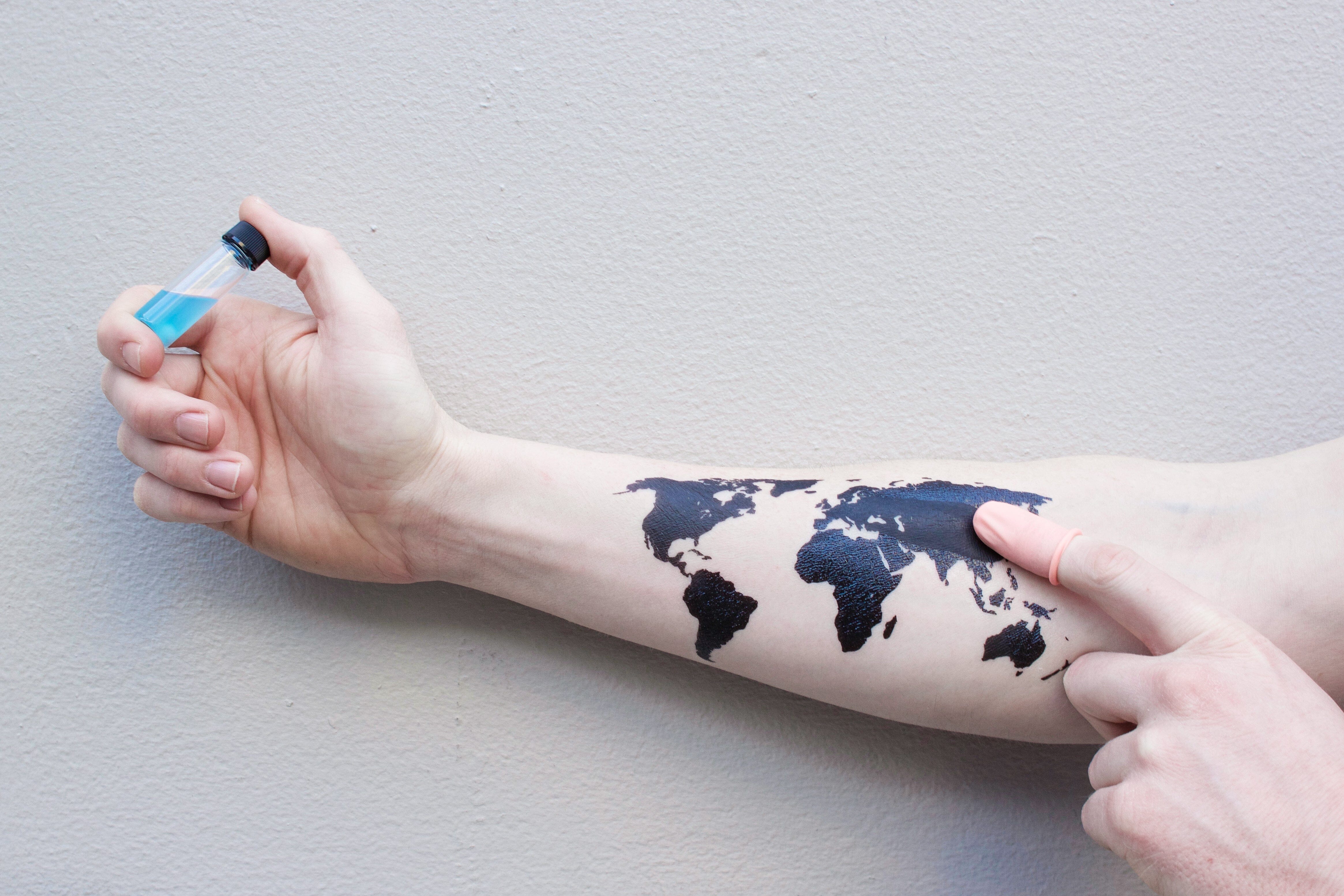 Buy Love Wrist Set of Semi Permanent Tattoos Longer Lasting Online in  India  Etsy