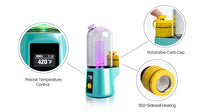 Bomb Portable Electric Dab Rig-Teal