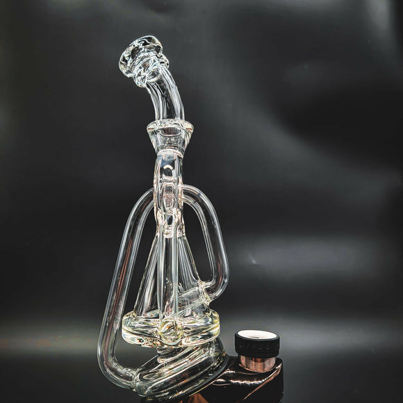 Puffco Peak Swiss Honeycomb Glass Bubbler