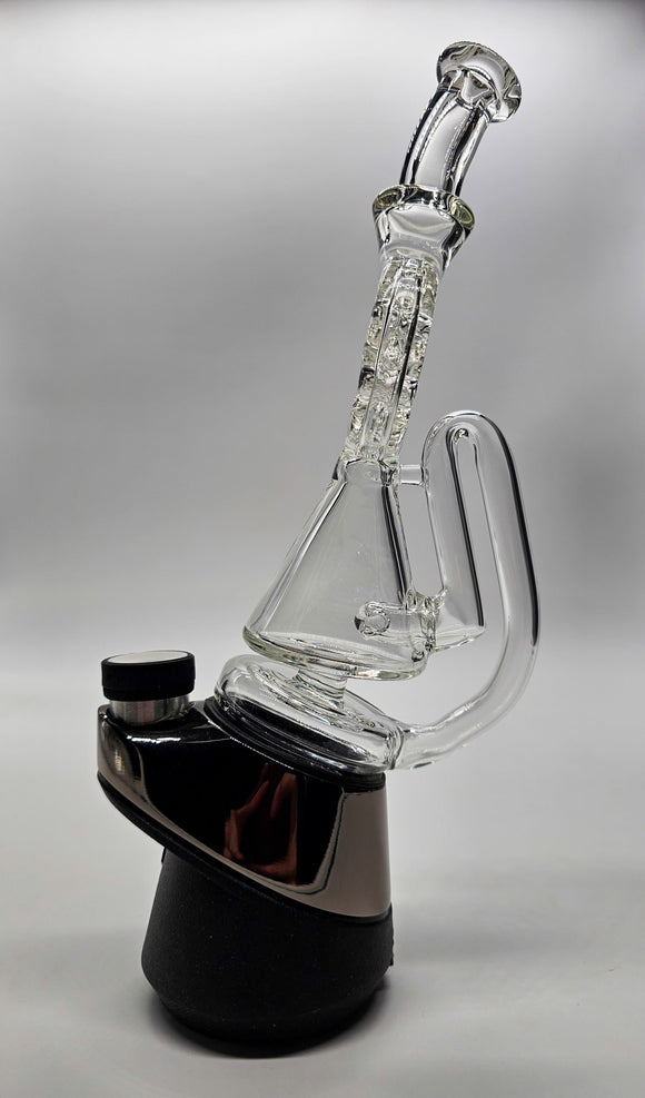 Puffco Peak Atomic Stardust Opal Glass Bubbler Top