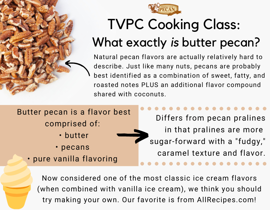 Tennessee Valley Pecan Company Butter Pecan 