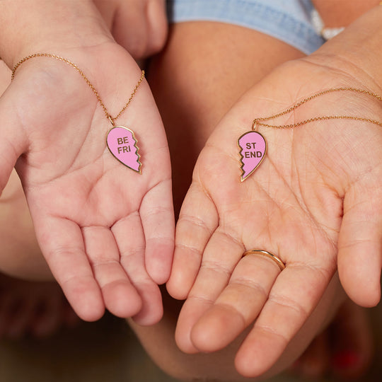 Friendship Necklaces - Gold-colored/BFF - Kids | H&M US