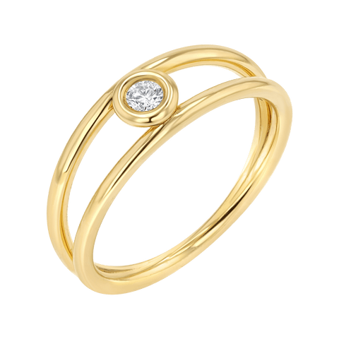 Men's Gold Chain Link Ring - ETRNL