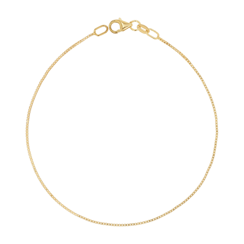 14K Beverly Chain Bracelet – Baby Gold