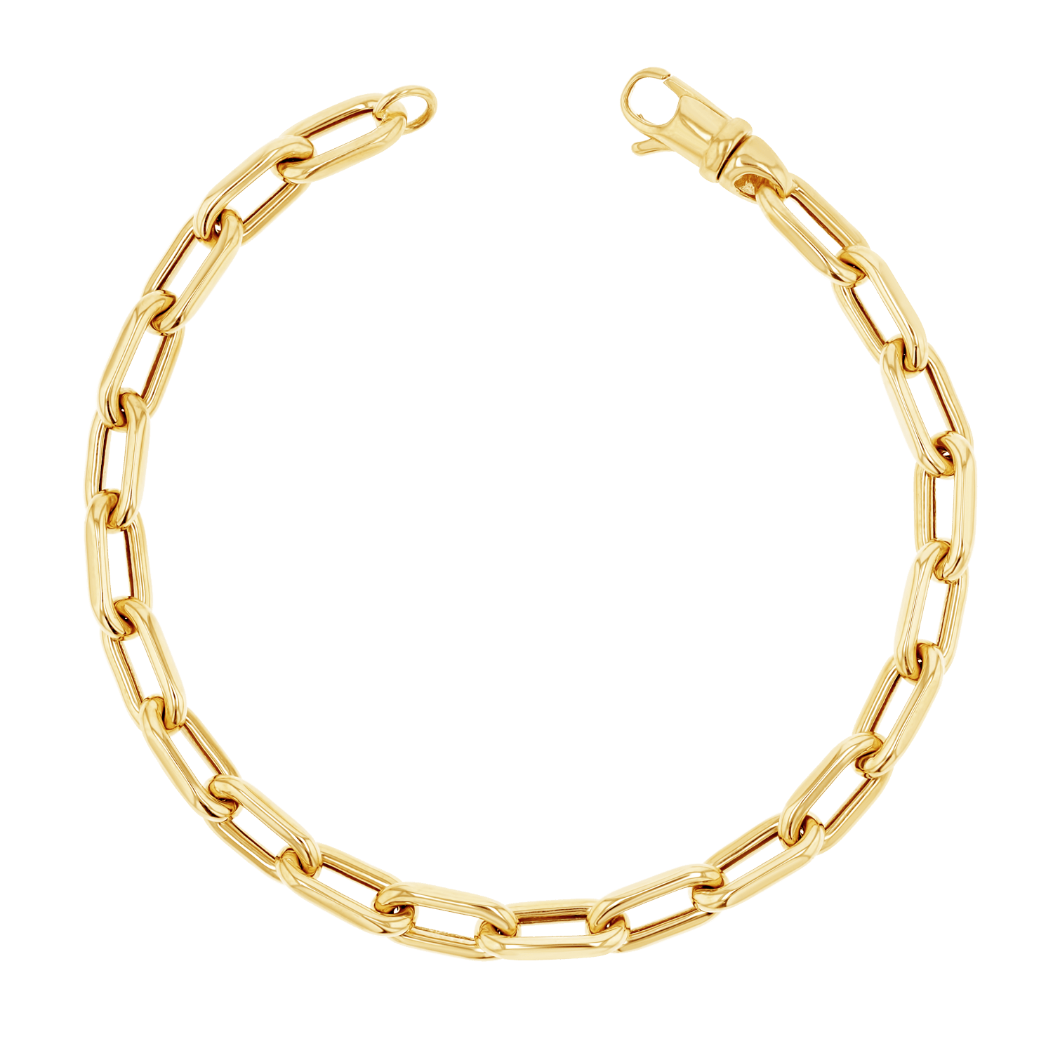 14K Grand Beverly Chain Bracelet – Baby Gold