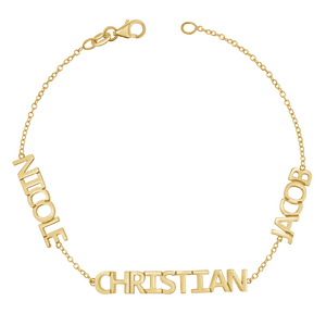 Custom name Bracelet for Baby Gift for new born baby Gold color Bracelet -  USA