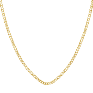 14K Dainty Cuban Link Chain Necklace – Baby Gold