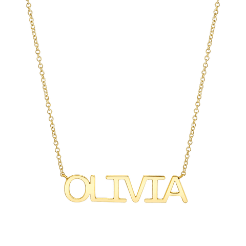 14K Gold Necklaces | Shop Yellow, Rose, And White Gold | Baby Gold