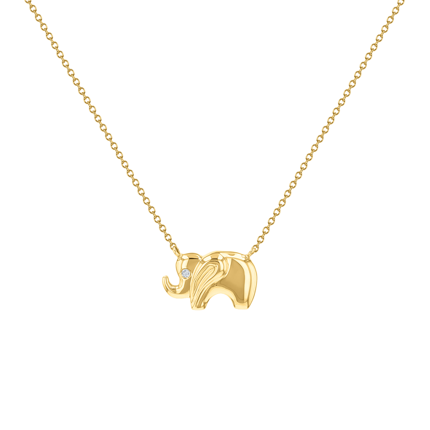 Elephant Necklace Baby Gold - doge golden necklace free roblox