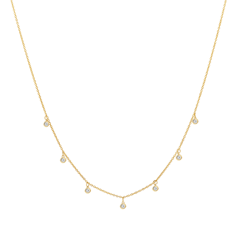 Multi Cocktail Diamond Necklace Set - AVS Jewellers - 52299