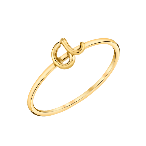 Gold Round Shape Letter Box Infinity Ring at Rs 90000 in Jamnagar | ID:  2851248064297