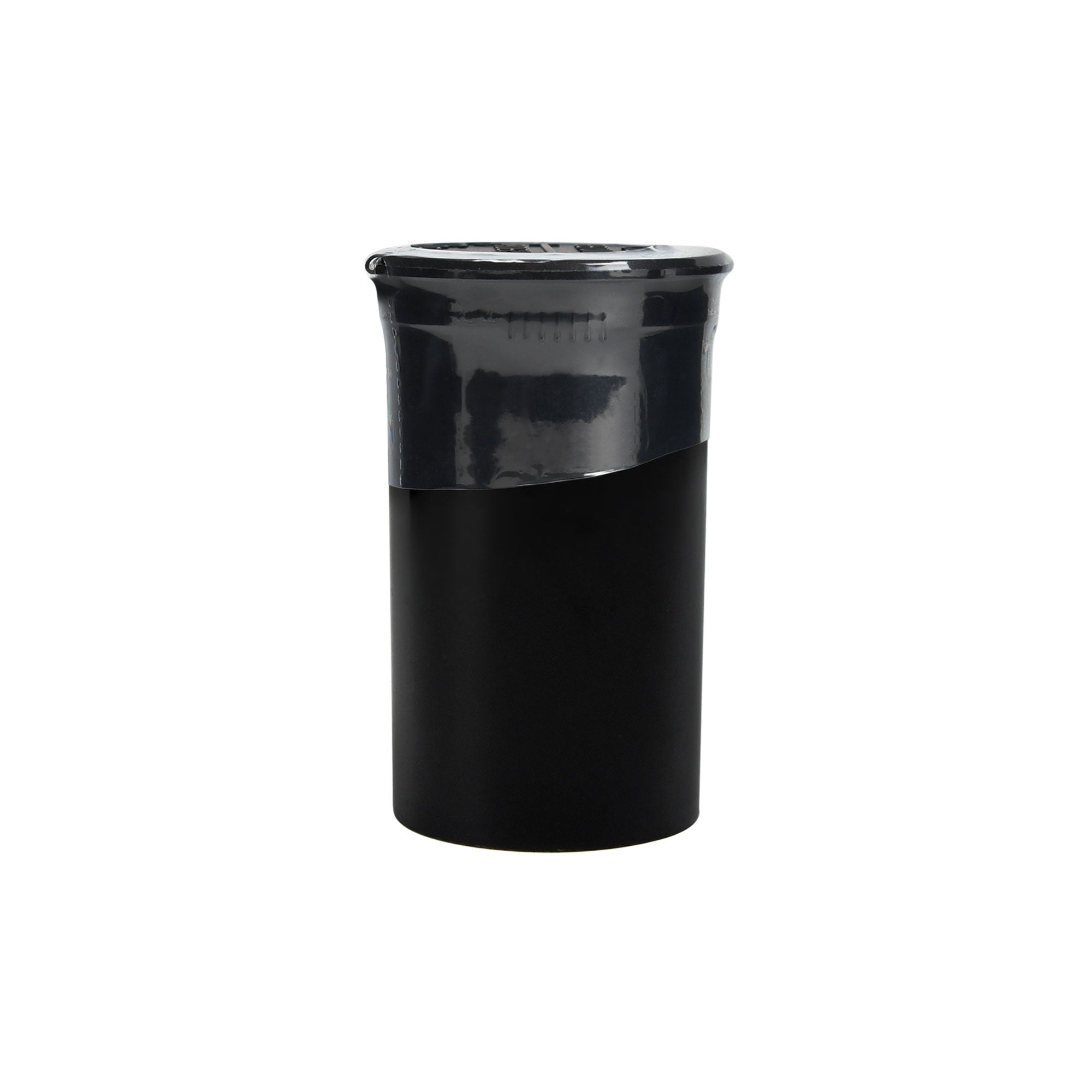 Child Resistant & Tamper Evident Plastic Pop Top Containers