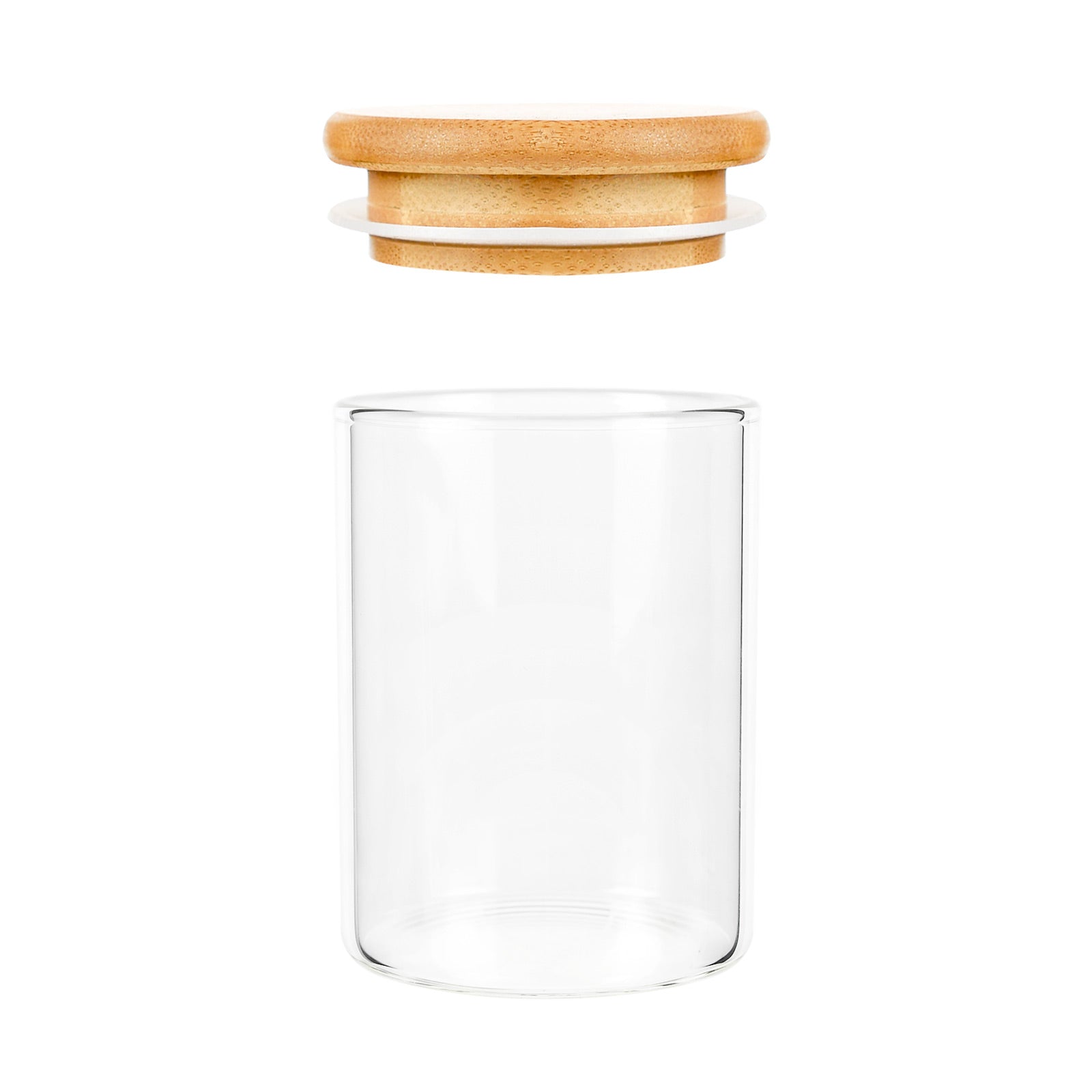 4oz Glass Round Spice Jar with Wood Lid - Threshold™