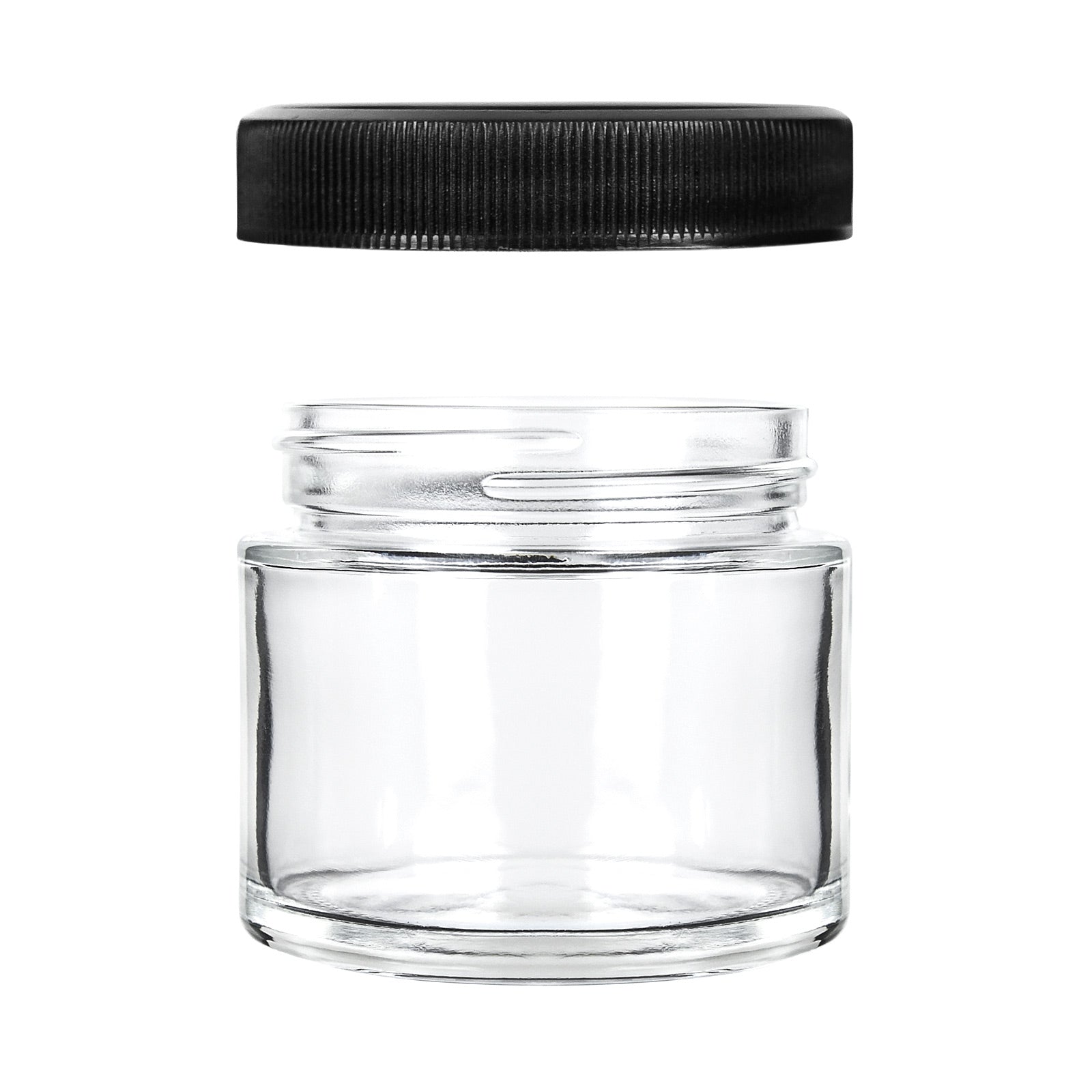 Orii 3oz Jar/Spice Jars with Black Lids (5 Pieces)