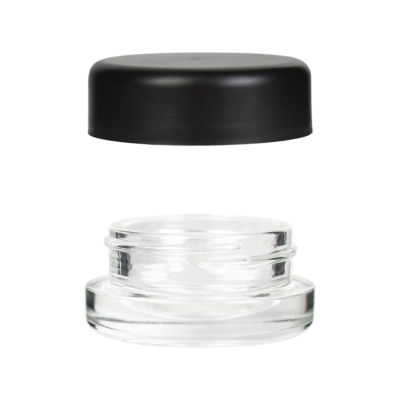 3oz Child Resistant Glass Jars With Black Caps - 5 Grams - 150 Count –  Green Tech Packaging, Inc.