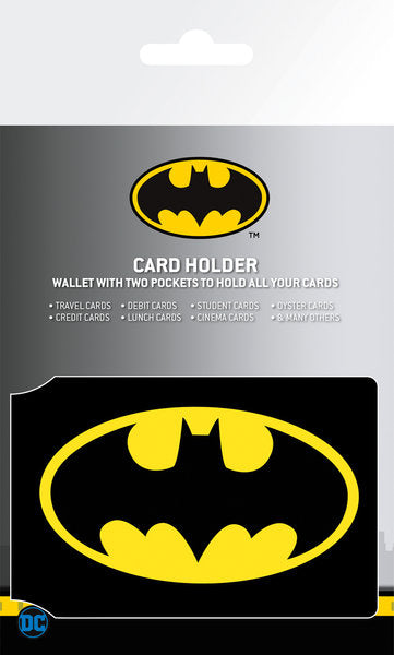 Batman Logo Card Holder – Koolpixnz