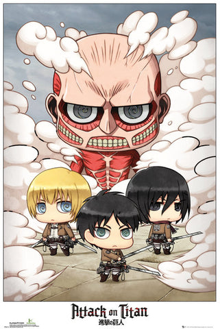 chibi attack on titan characters