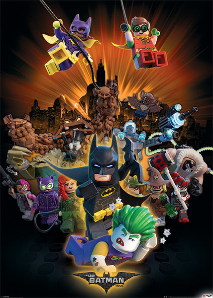 The Lego Batman Movie Boom 100x140cm Giant Poster – Koolpixnz