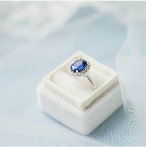 blue velvet ring box