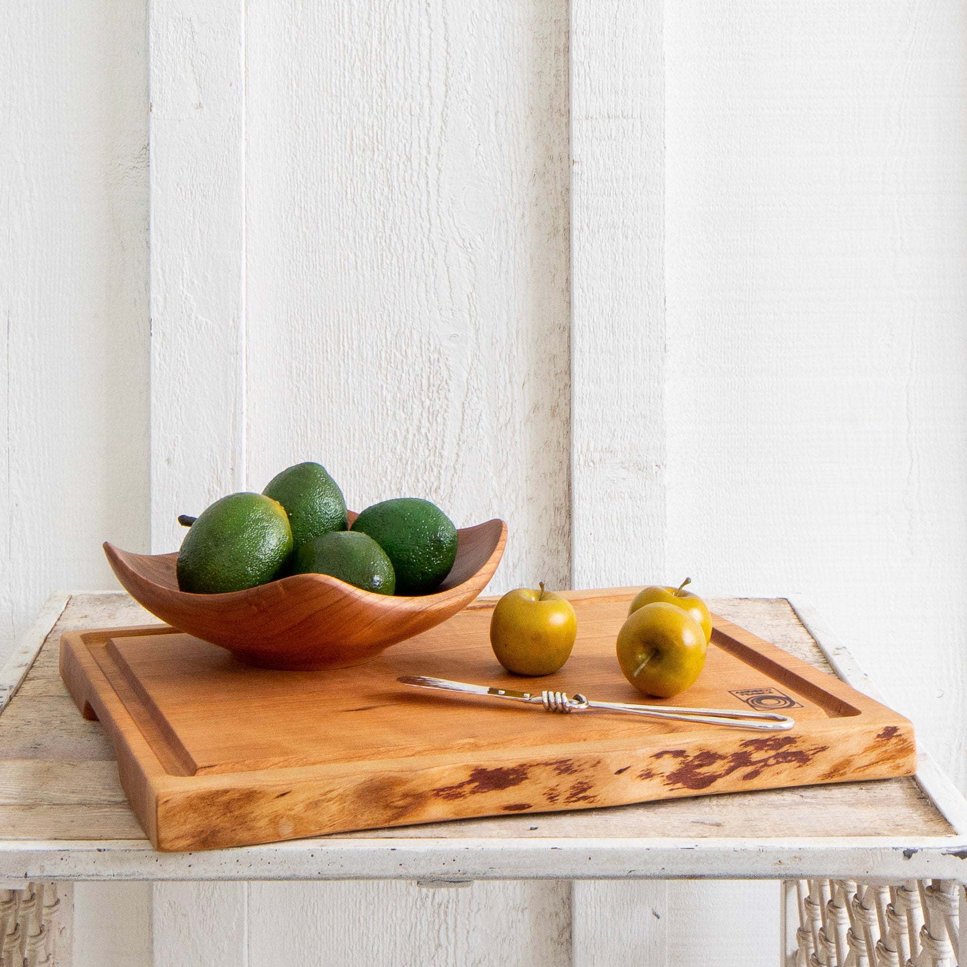 Large Double Live Edge Wood Cutting Board Handmade in Vermont – Andrew  Pearce Bowls