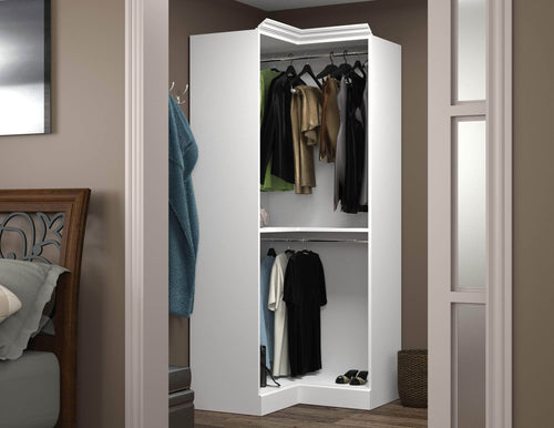 Modubox Closet Organizer Versatile 36” Corner Closet Organizer - Available in 2 Colours