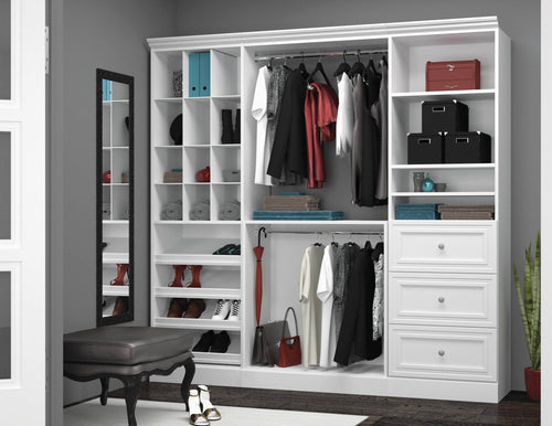 Modubox Closet Organizer Versatile 86“ Closet Organizer - Available in 2 Colours