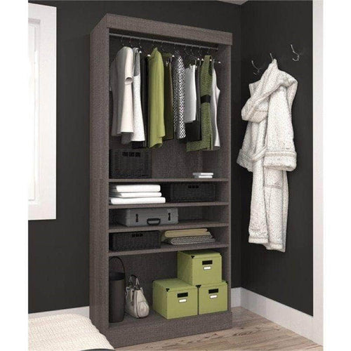 Modubox Closet Storage Pur 36" Closet Organizer Storage Unit - Available in 4 Colours