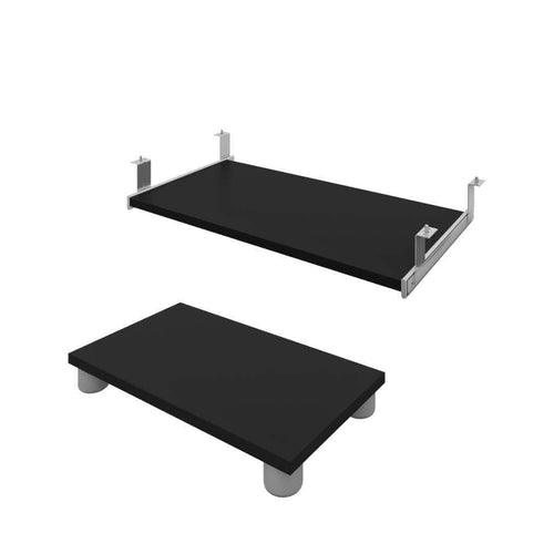 Modubox Keyboard Tray Black Connexion Keyboard Tray and CPU Stand - Available in 2 Colours