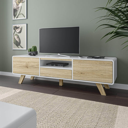 Modubox TV Stand Alhena 63W TV Stand for 50 Inch TV - Available in 2 Colours