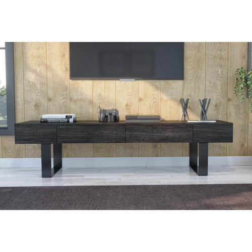 Modubox TV Stand Black Oak Lyra TV Stand - Black Oak