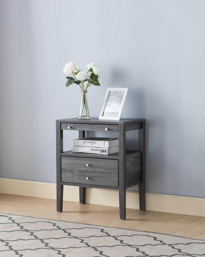 Pending - Brassex Inc. End Table Alaska Accent Table - Available in 3 Colours