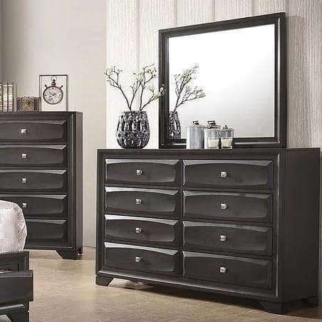 Pending - IFDC Bedroom Set Natalie Dresser and Mirror