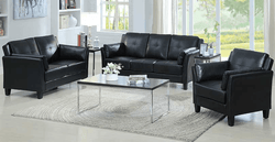 Aman Vaughan Italian Leather Living Room Collection — Wholesale Furniture  Brokers Canada