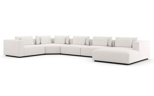 Pending - Modloft Sectionals Spruce Modular Sofa Set 31 - Chalk Fabric