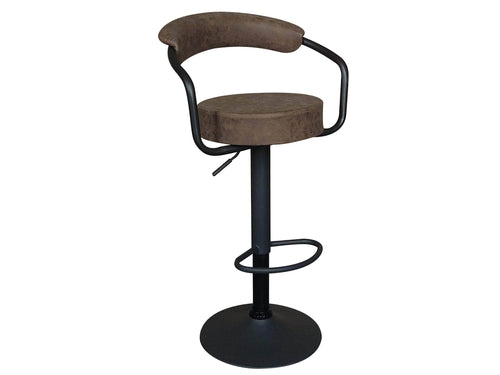 Pending - Primo International Bar Stool Lenox Gas Lift Barstool (Set Of 2) In Brown