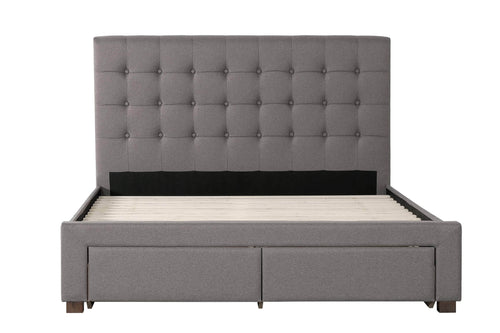 Pending - Primo International Bed Ariyah Tufted Storage Bed With Drawers - Available in 2 Sizes