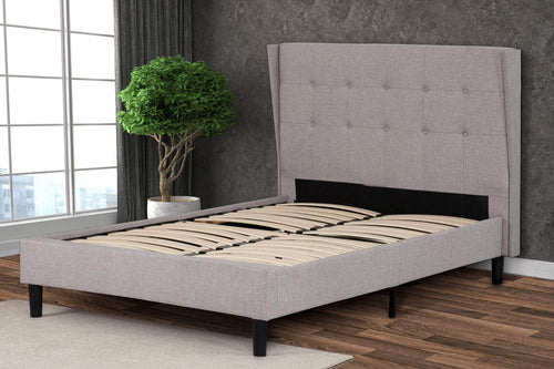 Pending - Primo International Bed Avian Button Tufted Platform Bed - Available in 3 Sizes