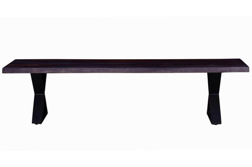 Pending - Primo International Dining Bench Beckett Wood Dining Bench In Dark Brown