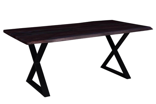 Pending - Primo International Dining Table Beckett 84" Wood Dining Table In Dark Brown