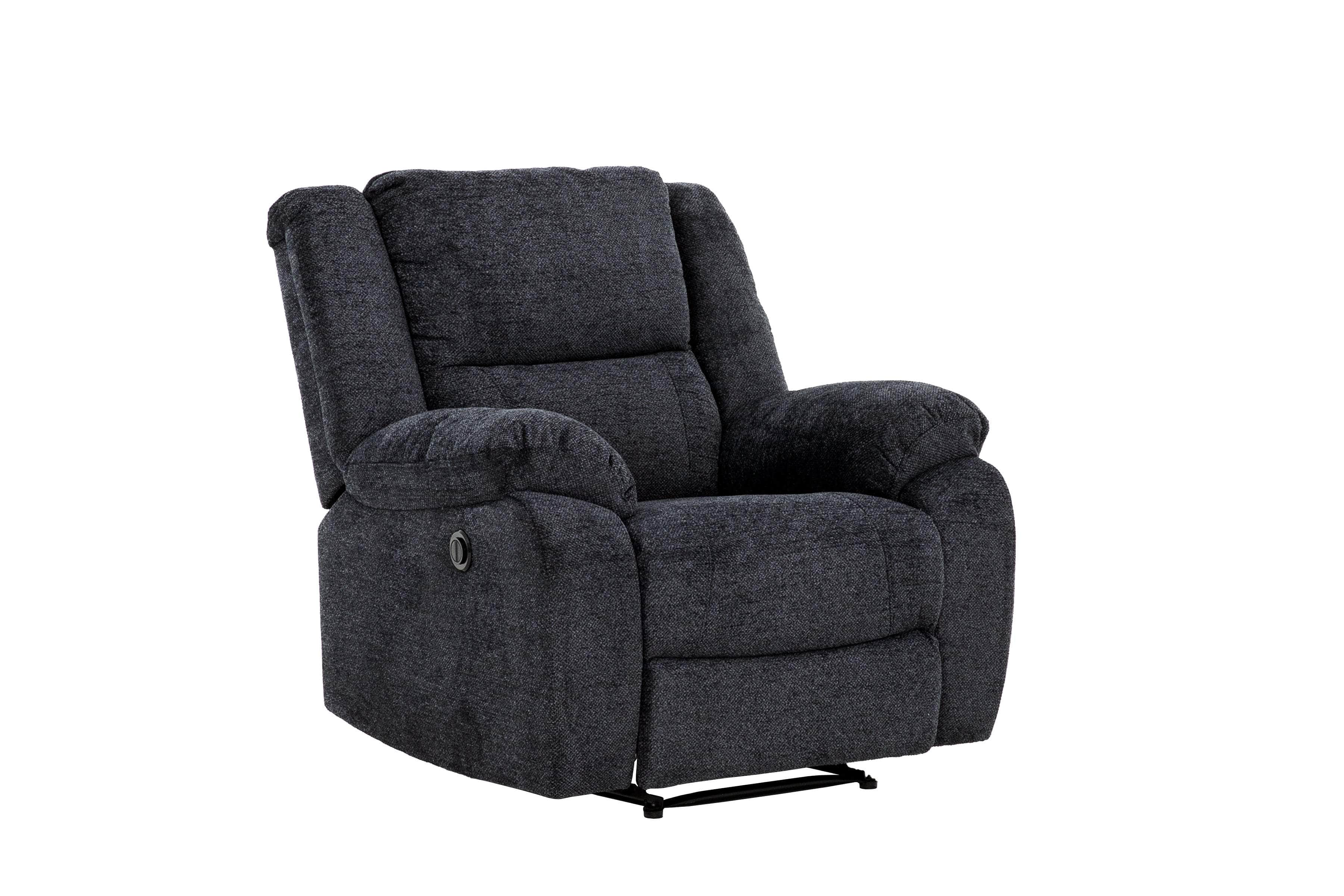 Primo International Arthur Pillow Top Arm Rocker Reclining Chair in Dark  Grey — Wholesale Furniture Brokers Canada