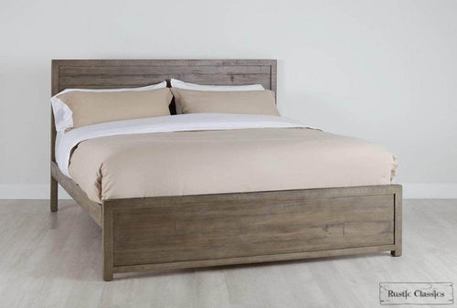 Pending - Rustic Classics Whistler Reclaimed Wood Platform Bed in Grey - Available in 2 Sizes